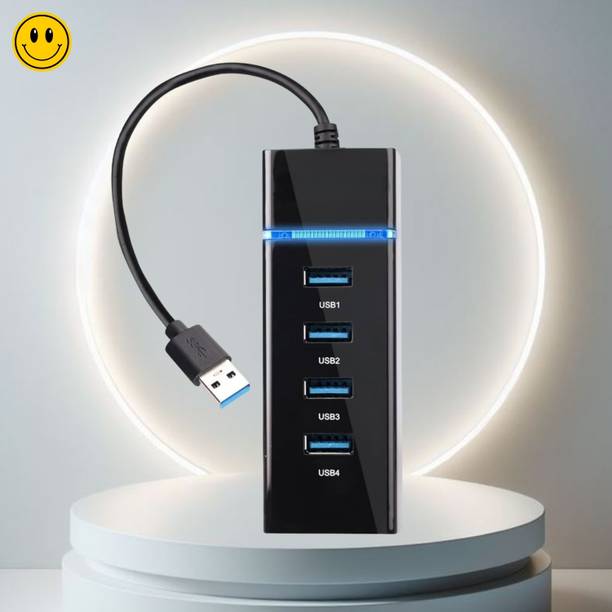 FRONY 4 in 1 USB Hub Multiport Adapter with Fast Data T...