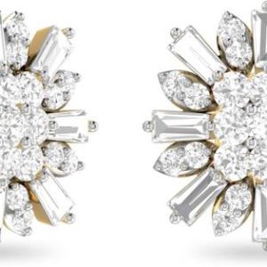 PC Jeweller The Gabriell Yellow Gold 18kt Diamond Stud ...