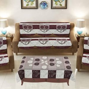 DPA Collection Cotton Floral 3 Seater Sofa Cover