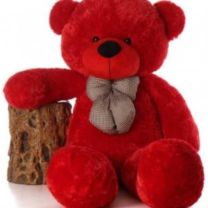 TeddyWala Red Color 3 feet (90 cm) Soft & Cuddly Teddy ...