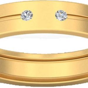 avsar AVR525YBR 14kt Cubic Zirconia Yellow Gold ring