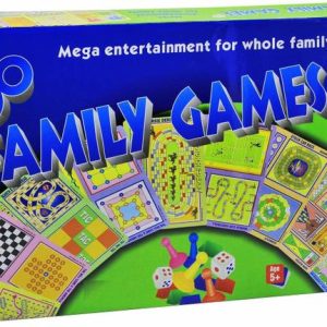 PEZYOX 50 in 1 Family Games Party & Fun Games Board Gam...