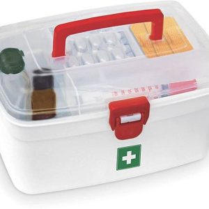 VSELL Medical Storage Box, First Aid Kit Storage Box, H...