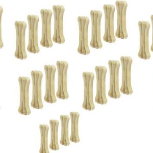 Puppy buddy White Calcium Bones Dog Treat 2.1 kg Dry Ad...