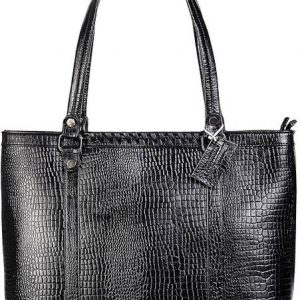 MIRRANO LUXURY Leather Bag Two Section With Large Purse For Girls Shou...