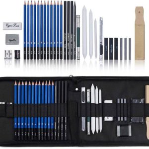FRKB 30 Pc Drawing Pencil & Sketch Set, Complete Drawin...