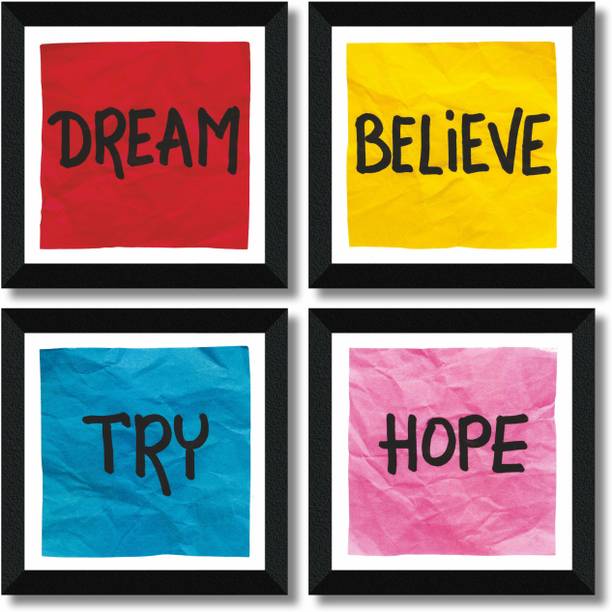 saf SET OF 4 MOTIVATIONAL QUOTES Digital Reprint 19 inc...