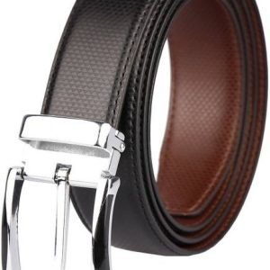 ZORO Men Evening, Party, Formal, Casual Black Artificial Lea...