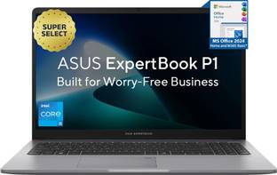 ASUS Expertbook P1 Intel Core i5 13th Gen 13420H - (16 GB/512 GB SSD/Windows 11 Home) P1503CVA-S70611W...