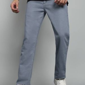 A Flash Men Regular Mid Rise Grey Jeans