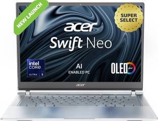 Acer Swift Neo OLED AI PC Intel Core Ultra 5 115U - (16 GB/512 GB SSD/Windows 11 Home) SFN14-54H Thin ...