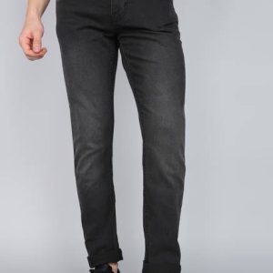 BEING HUMAN Men Slim Mid Rise Grey Jeans