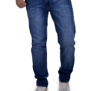 BEN MARTIN Men Regular Mid Rise Blue Jeans