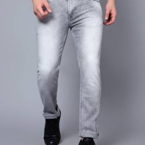 CANTABIL Men Regular Mid Rise Black Jeans