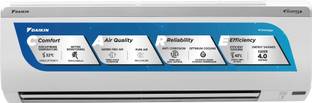 Daikin 2024 Model 1 Ton 3 Star Split Inverter AC with PM 2.5 Filter - White