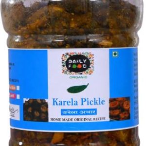 Daily Food Bittergourd Pickle Karela Ka Achar Made in Very Less Oil (800 grams) Bitter Gourd Pickle