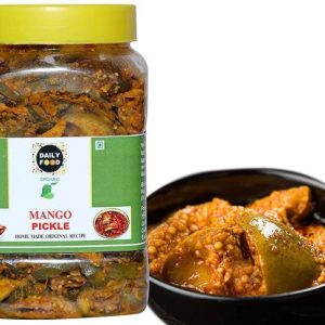 Daily Food Dry Seedless Mango Pickle Aam Ka Achar Homemade Organic (800 grams) Mango Pickle