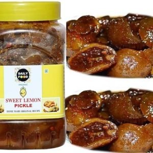 Daily Food Homemade Organic Natural Sweet Lemon Pickle Nimbu Ka Achar Lemon Pickle