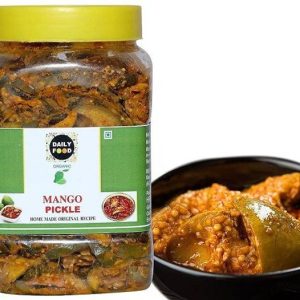 Daily Food Organic Natural Seedless Mango Pickle Aam Ka Achar (800 grams) Mango Pickle