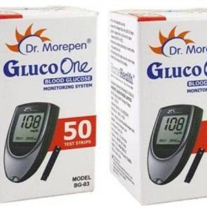 Dr. Morepen Dr Morepen BG-03 50 Test Strips Pack of 2 G...
