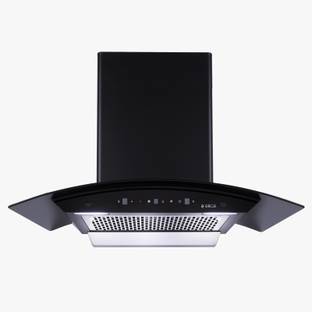 Elica WDFL 900 BLDC HAC LTW MS NERO Auto Clean Curved Glass 90 CM | BLDC Motor | 15 Years Motor Warran...