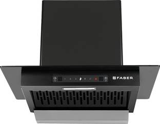 FABER HOOD MERCURY PRO IN HC SC BK FL 60 Auto Clean Straight Glass | Touch & Gesture Control | Autocle...
