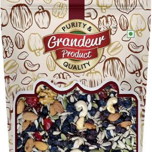 GRANDEUR PRODUCTS DryFruits Nutmix Seeds & Nuts | Mix Nuts, Seeds & Berries | Super Nutritious Assorted Seeds & Nuts, Assorted Fruits & Nuts