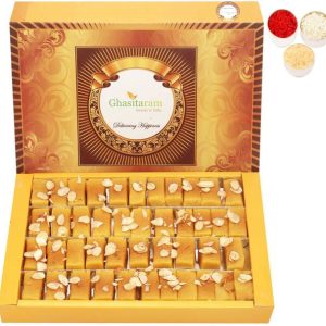 Ghasitaram Gifts Bhaidooj Gifts Sweets- Soft Mysore pak (800 gms) Combo