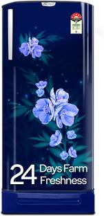 Godrej 180 L Direct Cool Single Door 5 Star Refrigerator with Base Drawer with Faster Bottle Cooling ...