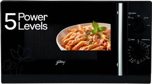 Godrej 20 L Multi Distribution System for Even and Faster Cooking With 5 Power Levels Solo Microwave O...