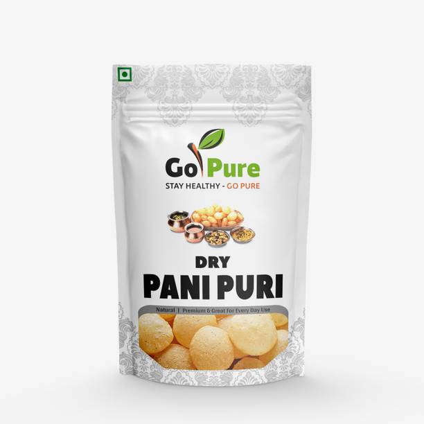 Gopure Go Pure Dry Pani Puri - | Ready to Fry | GOL Gappas. 450GM