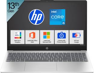 HP 15 Intel Core i5 13th Gen 1334U - (16 GB/512 GB SSD/Windows 11 Home) 15-fd0576TU / 15-fd0467TU Thin...