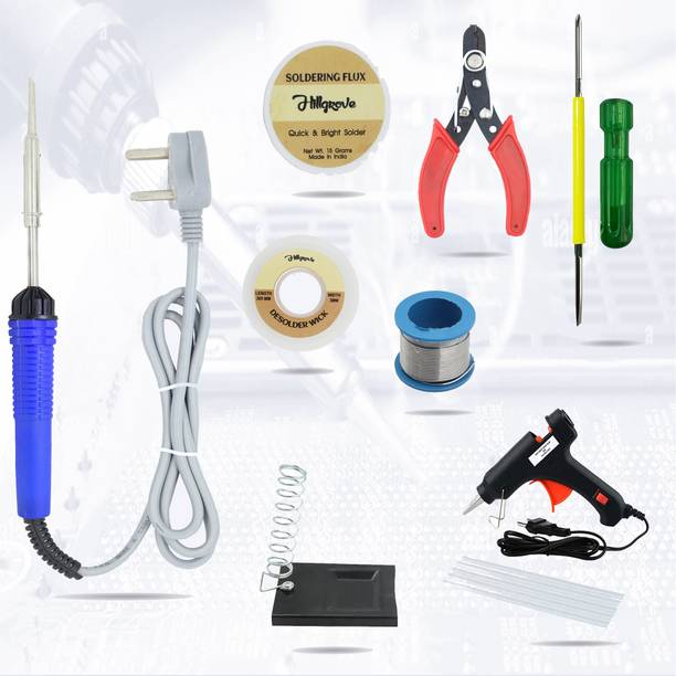 Hillgrove Basic Bundle Electric 25W Mobile Soldering Ir...