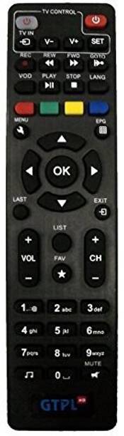 Hybite GTPL HD Setup Box Remote Control Compatible for ...