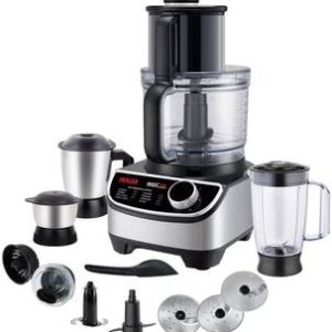 Inalsa FP INOX 1200 |1200W Motor|2.5 L Processing Jar|Chopping & Kneading Blade 1000 W Food Processor