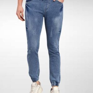 JNSLAB Men Boyfriend Mid Rise Multicolor Jeans