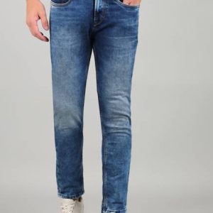 KILLER Men Skinny Mid Rise Blue Jeans