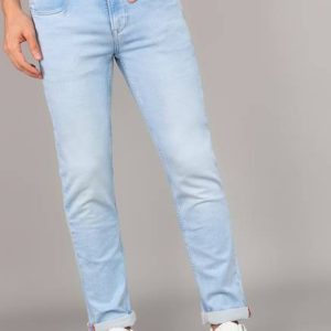 KILLER Men Slim Mid Rise Blue Jeans
