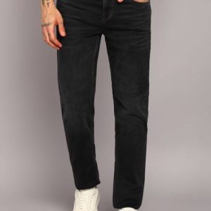KILLER Men Slim Mid Rise Dark Grey Jeans