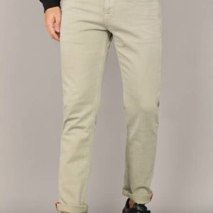 KILLER Men Slim Mid Rise Light Green Jeans
