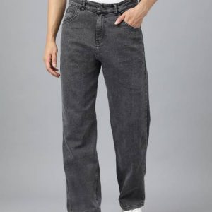 KOTTY Men Regular Low Rise Black Jeans