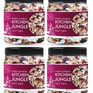 Kitchen Jungle Healthy Nutmix | Mixed Dryfruits | Source of Vitamin and Minerals