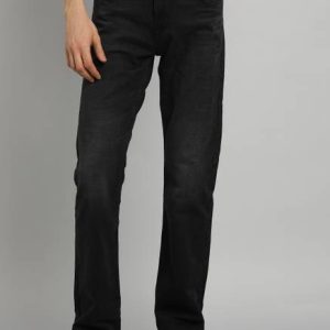 LAWMAN PG3 Men Boot-Leg Mid Rise Black Jeans