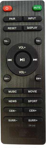 LipiWorld DR-249 Home Theater Soundbar System Remote Co...
