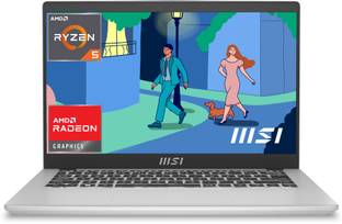 MSI Modern 14 AMD Ryzen 5 Hexa Core 7530U - (8 GB/512 GB SSD/Windows 11 Home) Modern 14 C7M-063IN Thin...