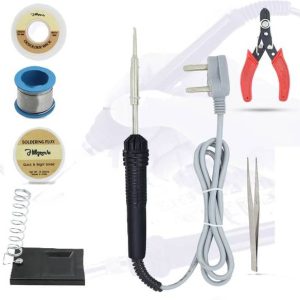 MSNL New iron soldering beginner tool set-7-in-1 with i...