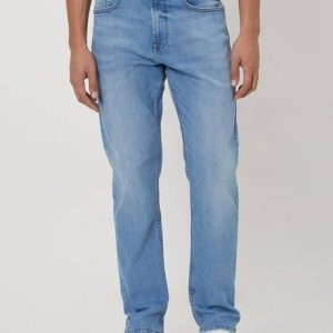 MUFTI Men Loose Fit Mid Rise Light Blue Jeans