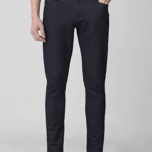 MUFTI Men Mid Rise Dark Blue Jeans