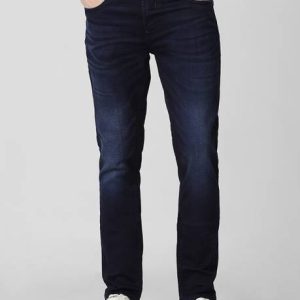 MUFTI Men Skinny Mid Rise Dark Blue Jeans