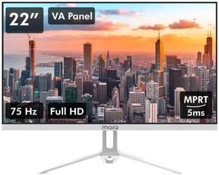 MarQ by Flipkart 55.88 cm (22 inch) Full HD LED Backlit VA Panel Inbuilt Speakers Monitor (22FHDMEQNNX...